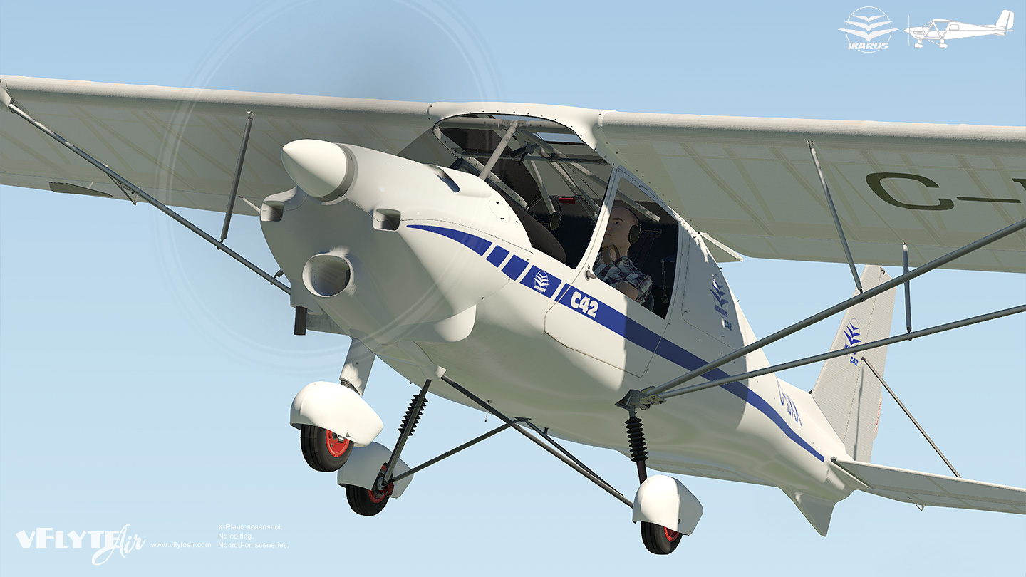vFlyteAir Simulations -Ikarus C42C